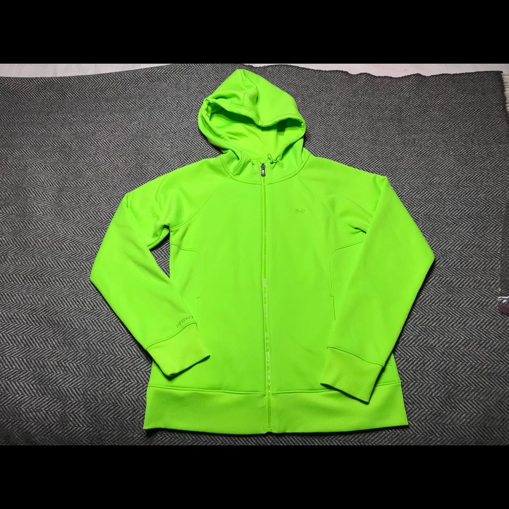 Under Armour UA Storm Zip Hoodie, hyper green med